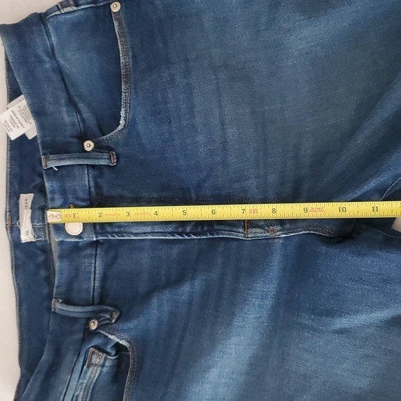 Good American Good Classic Jeans GPST731T 31W Cropped - Picture 4 of 10